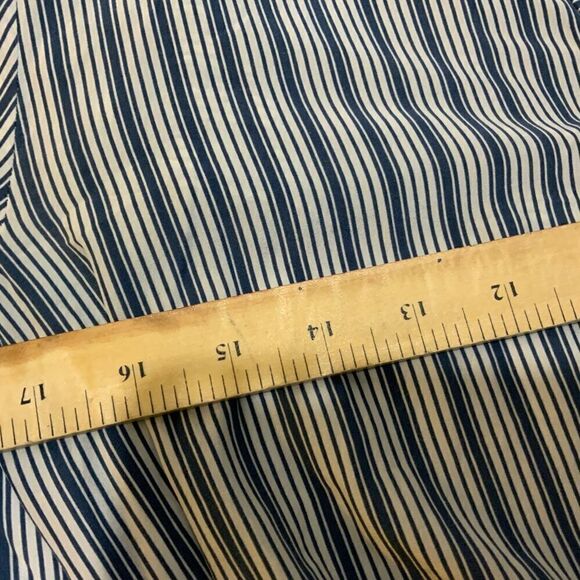 Milly Striped Linen Charlie Romper open back size Small H6 - Picture 12 of 15